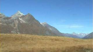 Im Zug der Gornergratbahn von Zermatt mit Blick auf das Matterhorn [upl. by Aerdnwahs941]