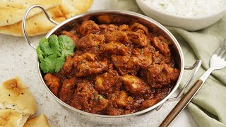 Indian Takeaway Style Delicious Garlic Chilli Chicken Curry Recipe [upl. by Eleumas]