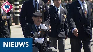 Veteranen geëerd in Den Haag tijdens Veteranendag  OMROEP WEST [upl. by Eisse]