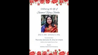 FUNERAL SERVICE AT GRAVE SIDE  OF MRS SEEMA VIJAY SATHE  18 JANUARY 2024 [upl. by Lela]