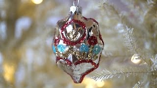 Making a Mold Blown Holiday Ornament [upl. by Artep]