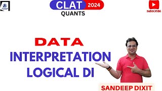 CLAT2024Data Interpretationsandeepdixit part6 clat2025 ipmatindore [upl. by Salman]