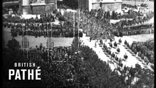 Victory Parade  Paris 19181919 [upl. by Nodnarbal]