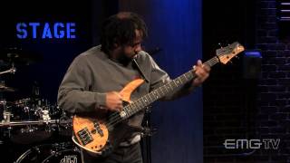 Victor Wooten wows with his performance of The Lesson solo live on EMGtv [upl. by Daisy33]