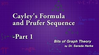 Graph Theory 40 Cayleys Formula and Prufer Seqences part 12 [upl. by Ayhtnic52]