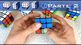 Como armar un cubo Rubik  PRINCIPIANTES  Parte 2 de 3 MatematicasprofeAlex [upl. by Hallie]