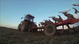 Labour 2017 avec Massey Ferguson 5460 GoPro [upl. by Caresse]