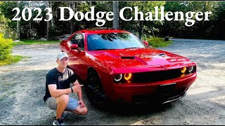 My 2023 Dodge Challenger SXT Full Review I Bought My Dream Car [upl. by Xuagram]