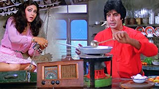 कुली अमिताभ बच्चन ऑमलेट कॉमेडी सीन  Amitabh Bachchan Coolie Comedy Scene  Hindi Comedy Scene [upl. by Ztnahc]