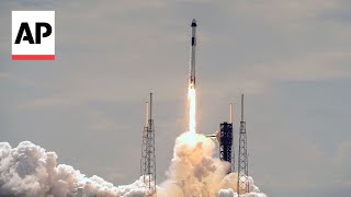 SpaceX launches rescue mission for 2 NASA astronauts stuck in space [upl. by Carlile]