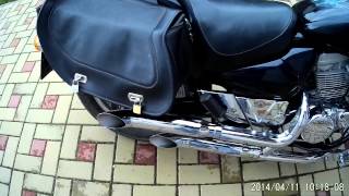 Hyosung Aquila 125 turnout exhaust sound [upl. by Bourgeois535]