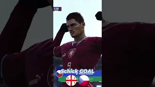 Patrik Schick Goal ðŸ‡¬ðŸ‡ªðŸ†ðŸ‡¨ðŸ‡¿ georgia euro2024 czechrepublic geocze schick [upl. by Eihcra]