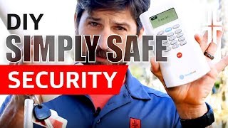 DIY SimpliSafe Home Security System [upl. by Ainad614]