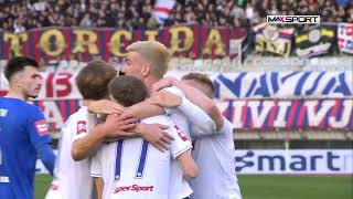 HAJDUK vs SLAVEN BELUPO 40 22 kolo SuperSport HNL 2324 [upl. by Avilo]