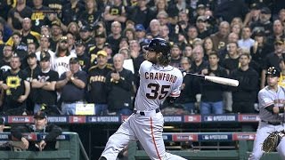 Crawford opens the scoring with a grand slam [upl. by Delanty]