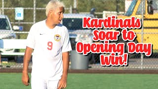 Kearny 3 Union City 1  Boys Soccer  Kardinals Open 2021 with Win [upl. by Maidel826]