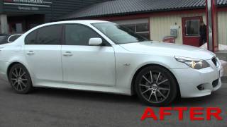 BMW E60 550i with Supersprint sportsexhaust [upl. by Donelson]