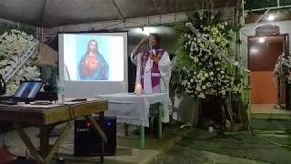 Fr Cresenciano Ubod  Vigil Mass for Romeo Cal [upl. by Akinnej]