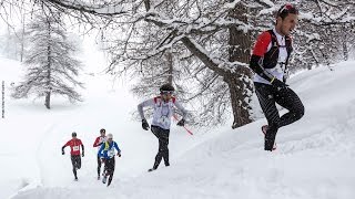 Ubaye Snow Trail Salomon 2015 [upl. by Alleuqahs21]