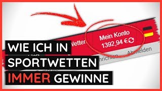 Wie ich in Sportwetten IMMER gewinne  Die 0 Risiko Sportwetten Strategie  NetCash [upl. by Iemaj]