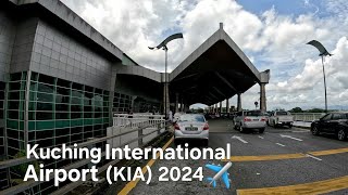 Kuching International Airport KIA nowadays in 4K view🤩Gateway to the capital city of Sarawak❤️ [upl. by Zenda]