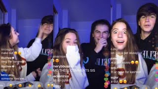 kenzie ziegler amp ashton insta live [upl. by Mariandi333]