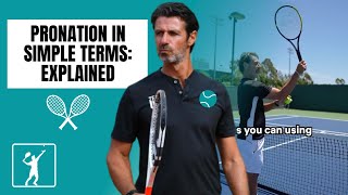 Serve Technique  Pronation Explained  Patrick Mouratoglou [upl. by Steffie]