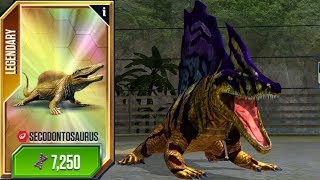 Secodontosaurus Jurassic World The Game [upl. by Aihppa]