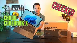 CHUWI COREBOOK X  LAPTOP  REVIEW [upl. by Emmey]