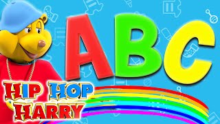 ABC Song  3D Animated Cartoon Sing Along  Hip Hop Harry [upl. by Dorisa]