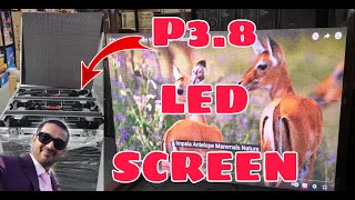 VDT P38 Outdoor LED Screen Pixel Unilumin in siliguri Kishorsoundcabinet [upl. by Esej]