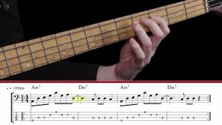 Learn Bass  Using Pentatonic Scales [upl. by Ahoufe92]