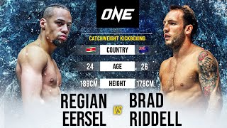 Regian Eersel vs Brad Riddell  Full Fight Replay [upl. by Carolyn595]