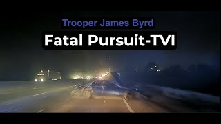 HighSpeed Pursuit ends in fatal crash after fleeing suspect refuses to stop for Arkansas Trooper [upl. by Notxam524]