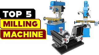 Top 5 Milling Machines 2024  Precision Redefined Reviews amp Demos [upl. by Aleicarg]