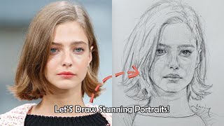 A New Way to Perfect Portraits Using Loomis Method [upl. by Anrehs]