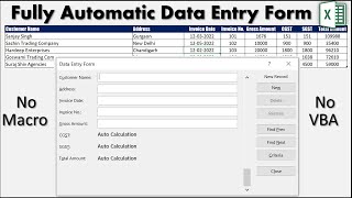 Best Data Entry Form for Beginners in Excel  Data Entry Kaise Kare  Data Entry Work Jitendra Kumar [upl. by Kiran532]