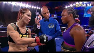 Claressa Shields versus Cris Cyborg Full Fight Video Breakdown by Paulie G [upl. by Kester]