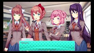 Short DDLC Mod What if the girls were bullies to MC [upl. by Grati]