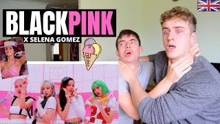 BLACKPINK  ICE CREAM with SELENA GOMEZ Official Music Video  GILLTYYY REACT [upl. by Kipper90]