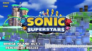 Sonic Superstars  Bridge Island Act 1 Remix [upl. by Nitsrek]