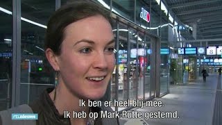 Stemmers over de uitslag verkiezingen 2017  RTL NIEUWS [upl. by Alaunnoif]