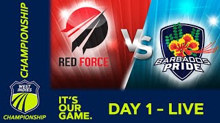 🔴 LIVE Trinidad amp Tobago v Barbados  Day 1  West Indies Championship 2024  Wednesday 20th March [upl. by Schlessinger]