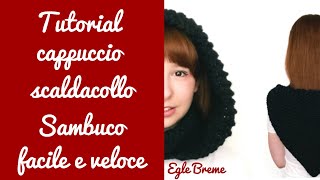 Tutorial cappuccio scaldacollo [upl. by Nnyliak96]