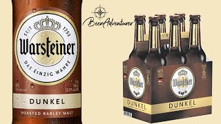 Warsteiner Premium Dunkel  Beer Review [upl. by Acina]