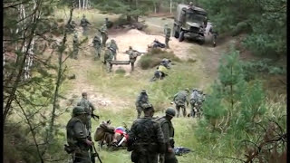 Vietnam war reenactment 2008 CZ  Operation Bluefield [upl. by Adelina]