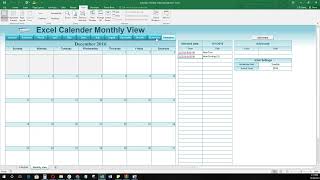 Dynamic Appointment Scheduler  Calendar Monthly View [upl. by Aruon]