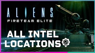 All Intel Collectibles Locations Aliens Fireteam Elite [upl. by Ecirted]