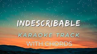 quotIndescribablequot Laura Story  KARAOKE  Chords [upl. by Nylaj424]