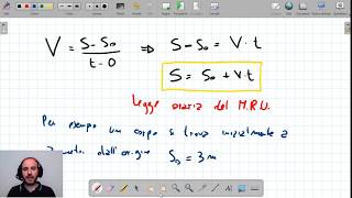 Moto Rettilineo Uniforme [upl. by Selia]